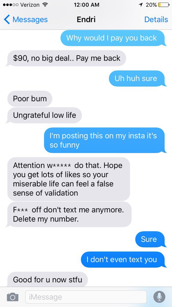 What do i text him